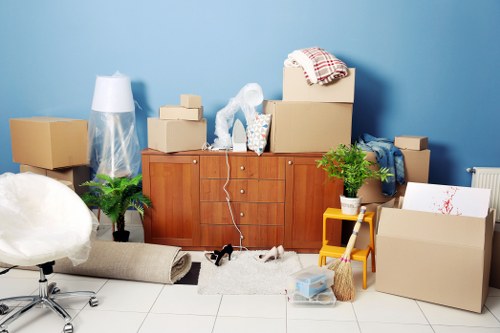 Hook storage solution in an organized entryway