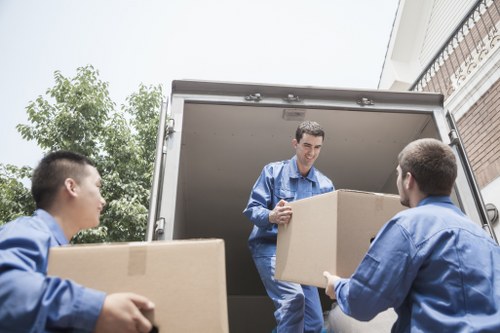 Modern self storage facility in Hook with secure gated access