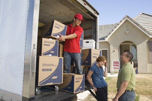 Professional storage facility in Hook with surveillance and lighting