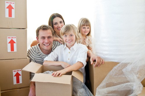A storage unit ready for loading with household items in Hook
